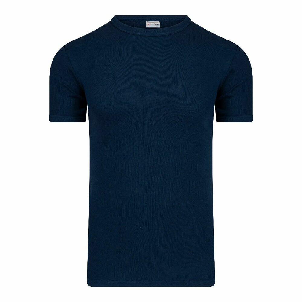 Heren T-shirt met O-hals en K.M. M3000 Marine