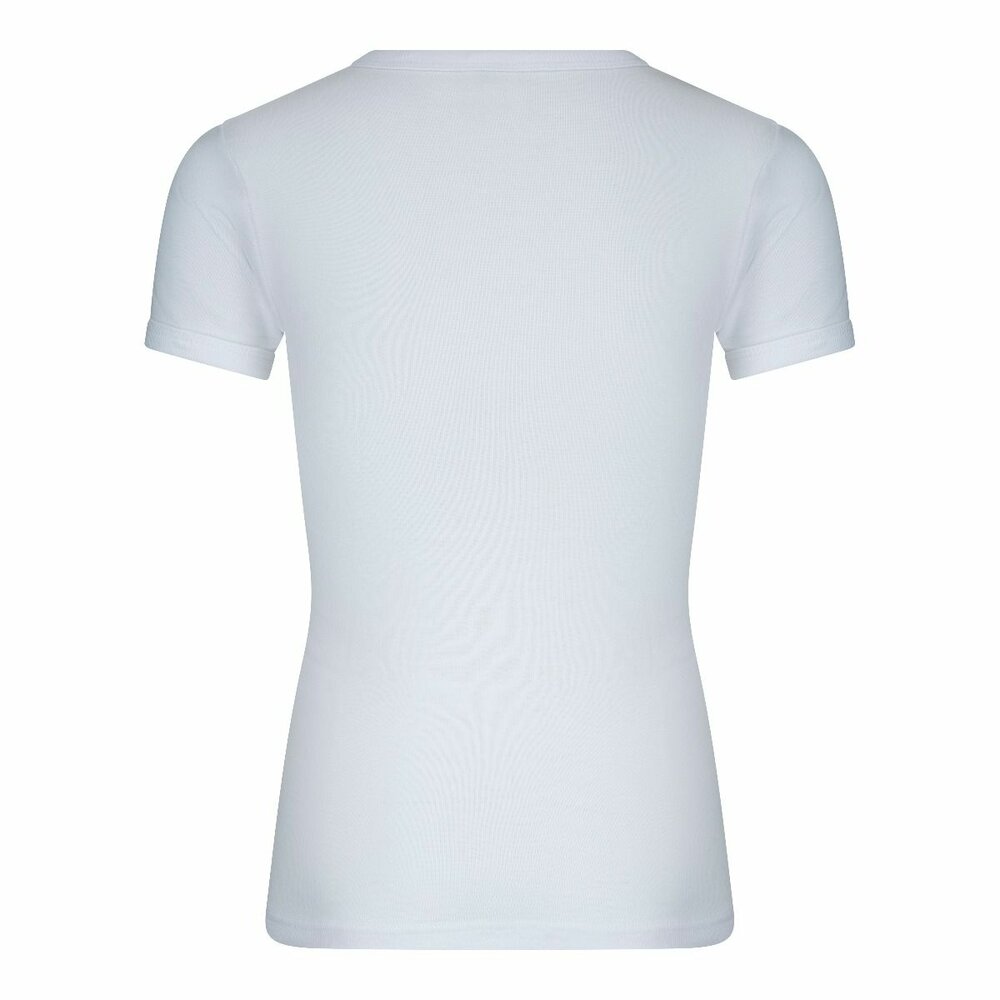 Jongens T-shirt met O-Hals en K.M. M3000 Wit