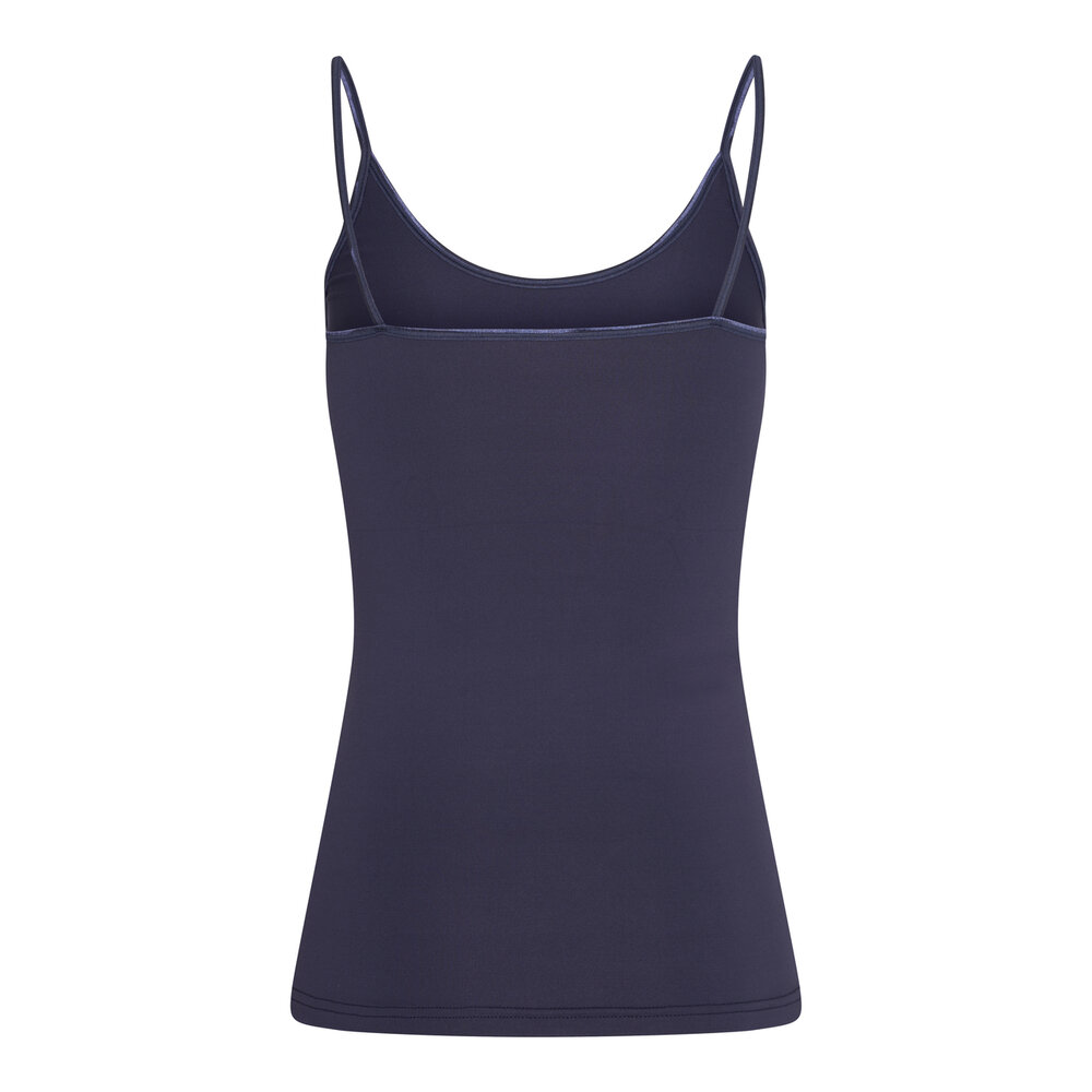 Dames spaghetti hemd Elegance Eclipse (Donkerblauw)