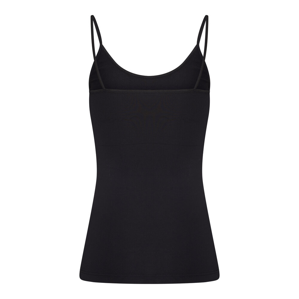 Dames spaghetti hemd Elegance Zwart