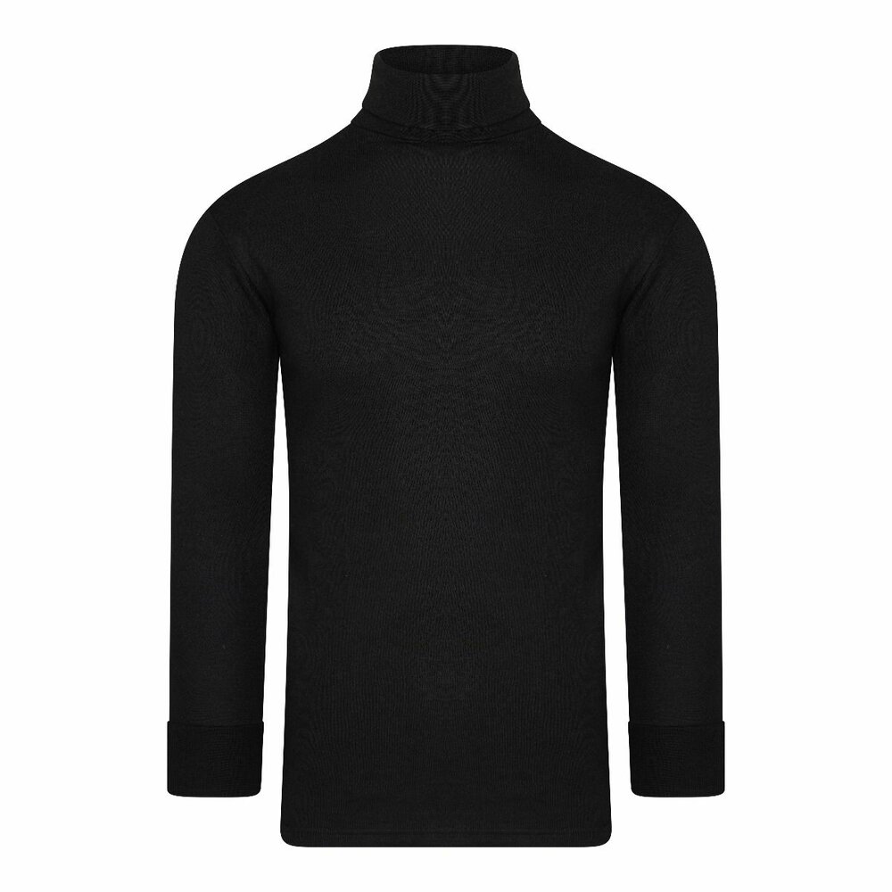 Unisex thermo colshirt met L.M. Zwart