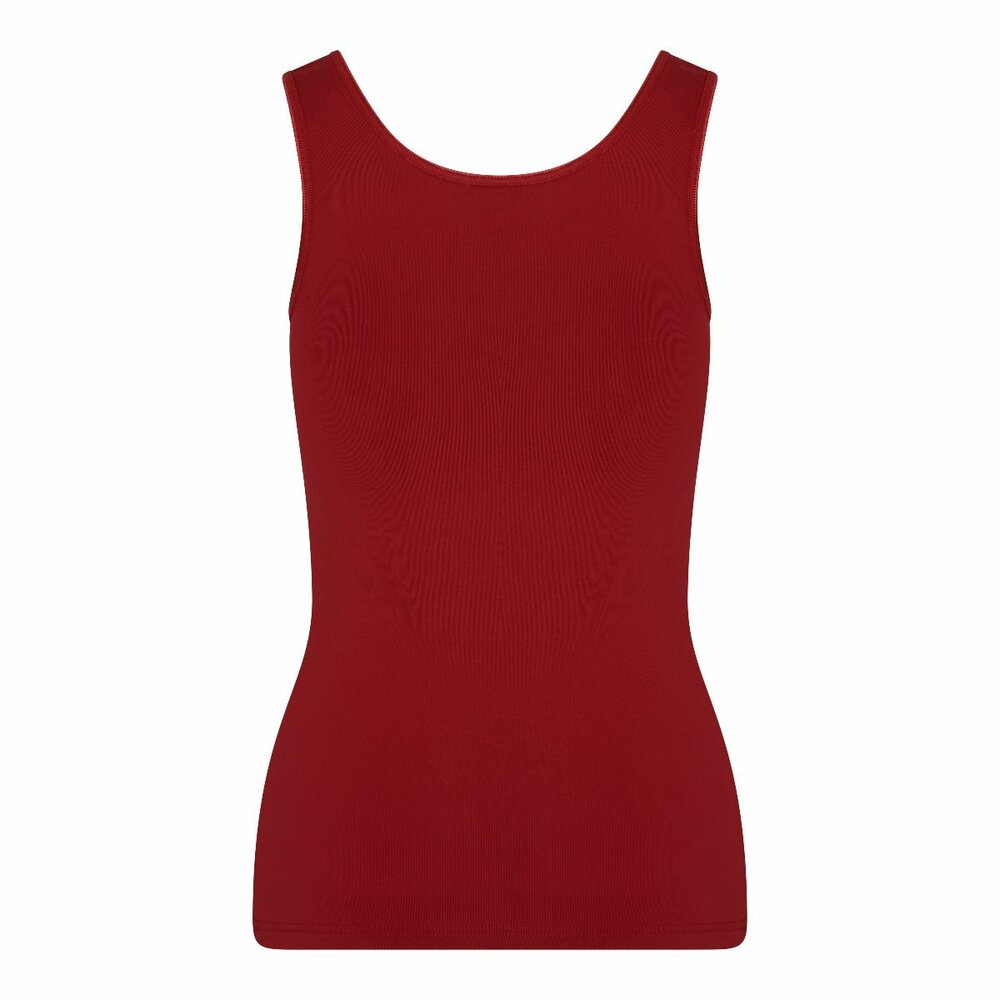 Dames hemd Elegance Chilipepper (Donkerrood)