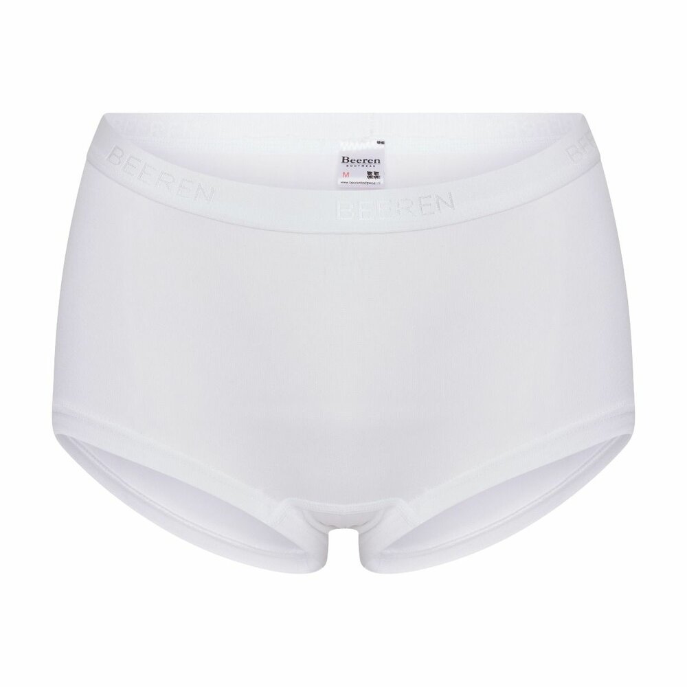 2 pack dames short Beeren Young (Tactel) Wit