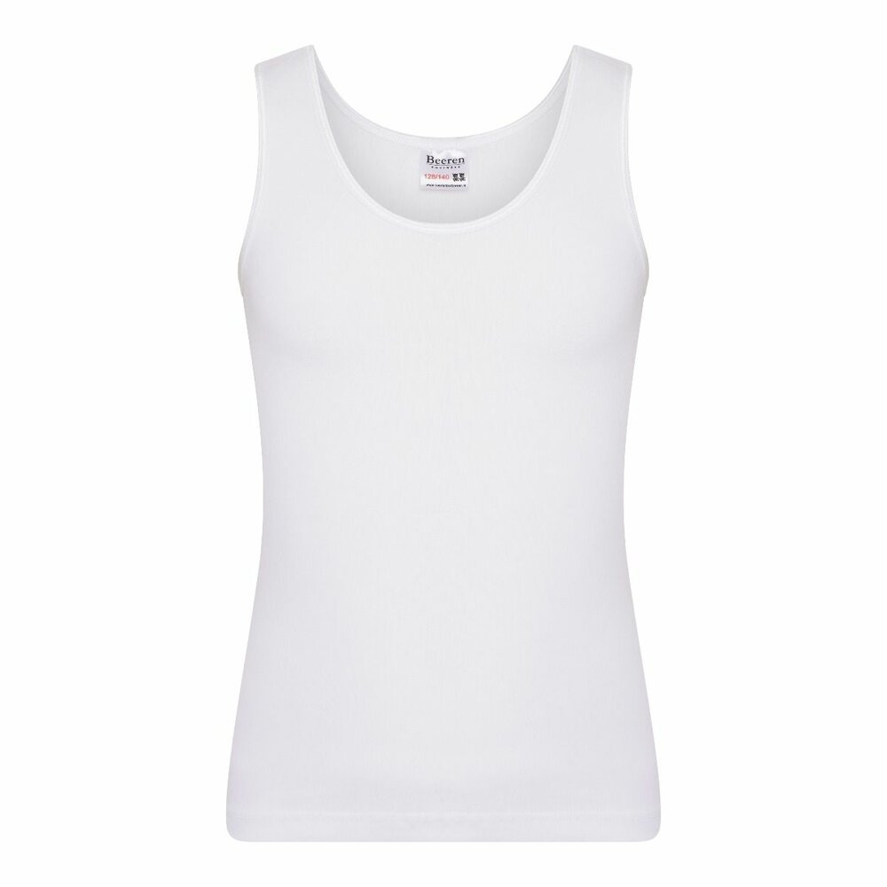 Meisjes hemd Beeren Young (Tactel) Wit