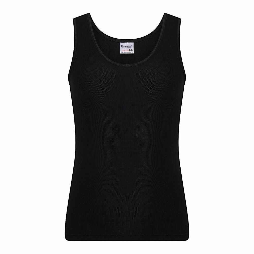 Meisjes hemd Beeren Young (Tactel) Zwart