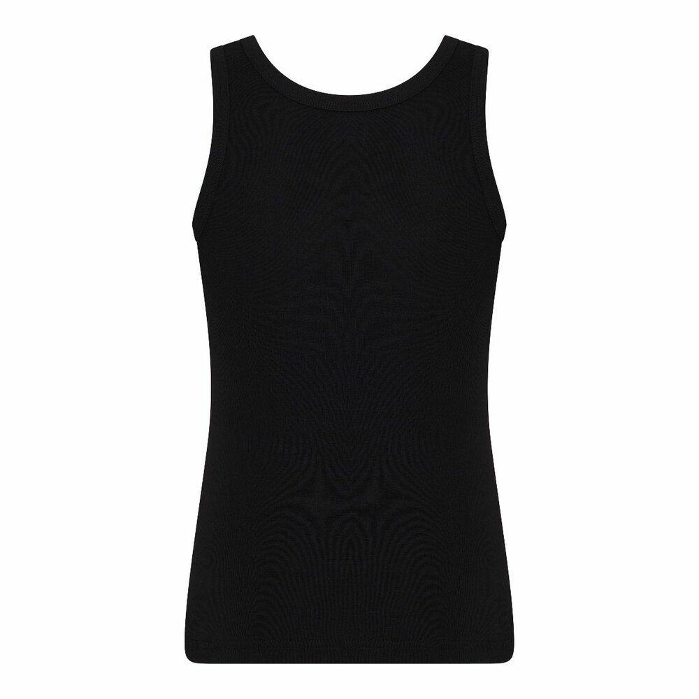 Jongens singlet Beeren Young (Tactel) Zwart