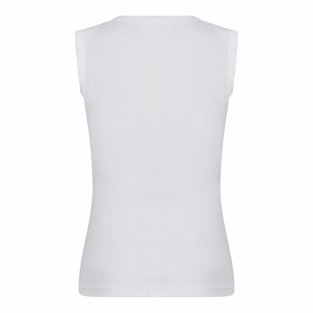 Jongens mouwloos shirt Beeren Young (Tactel) Wit