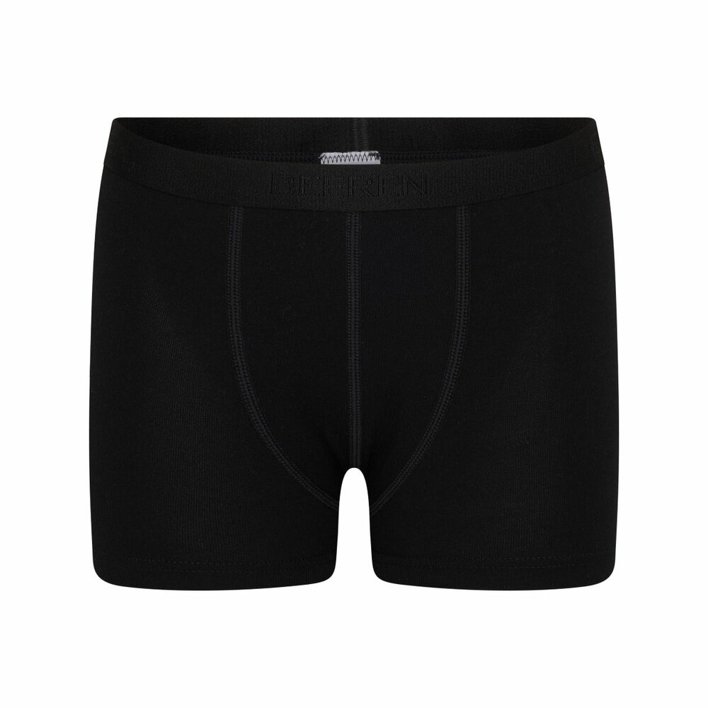 2 pack jongens boxershort Beeren Young (Tactel) Zwart