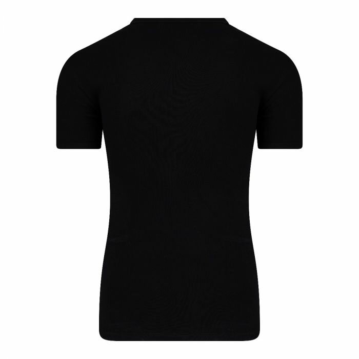10-pack Heren T-shirts met V-hals en K.M. M3000 Zwart