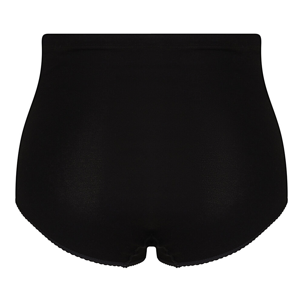 2 pack dames tailleslip (Maxi) Briljant Zwart 