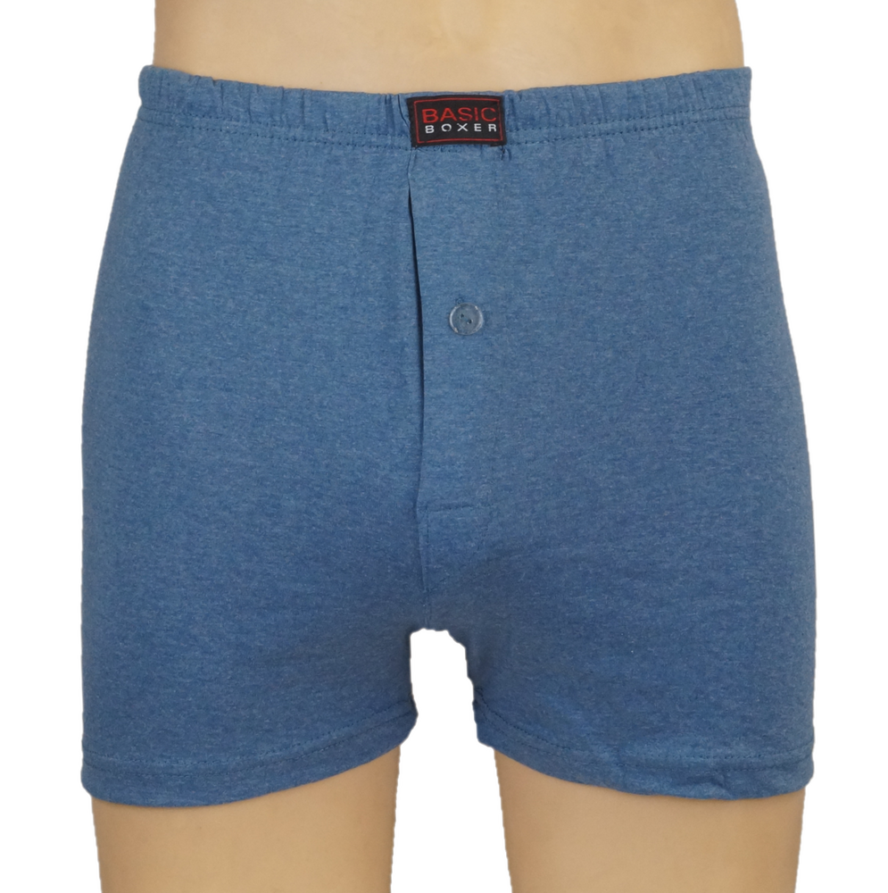 Basic 3-Pack wijdvallende Heren boxershorts gekleurd