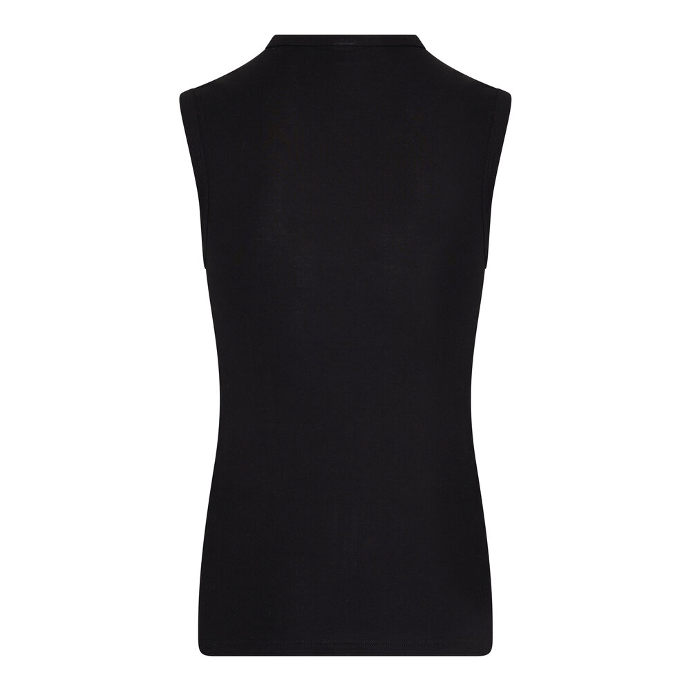 10-pack Heren mouwloos shirt met O-Hals M3000 Zwart