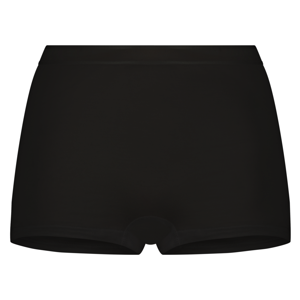 Green comfort dames short zwart