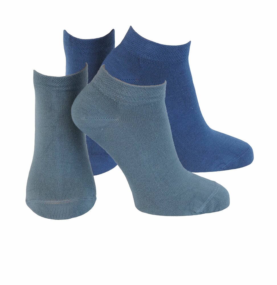 2-Paar Naadloos Bamboe Shortsocks 