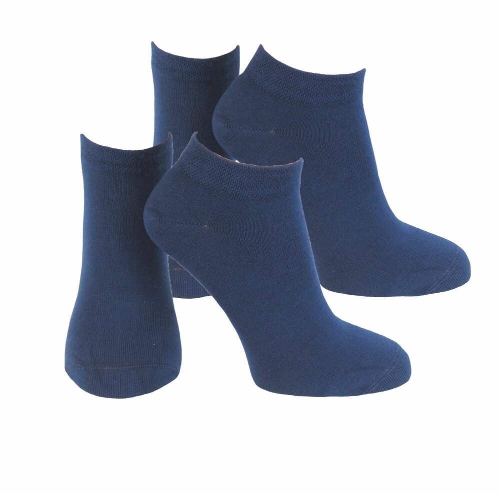 2-Paar Naadloos Bamboe Shortsocks 