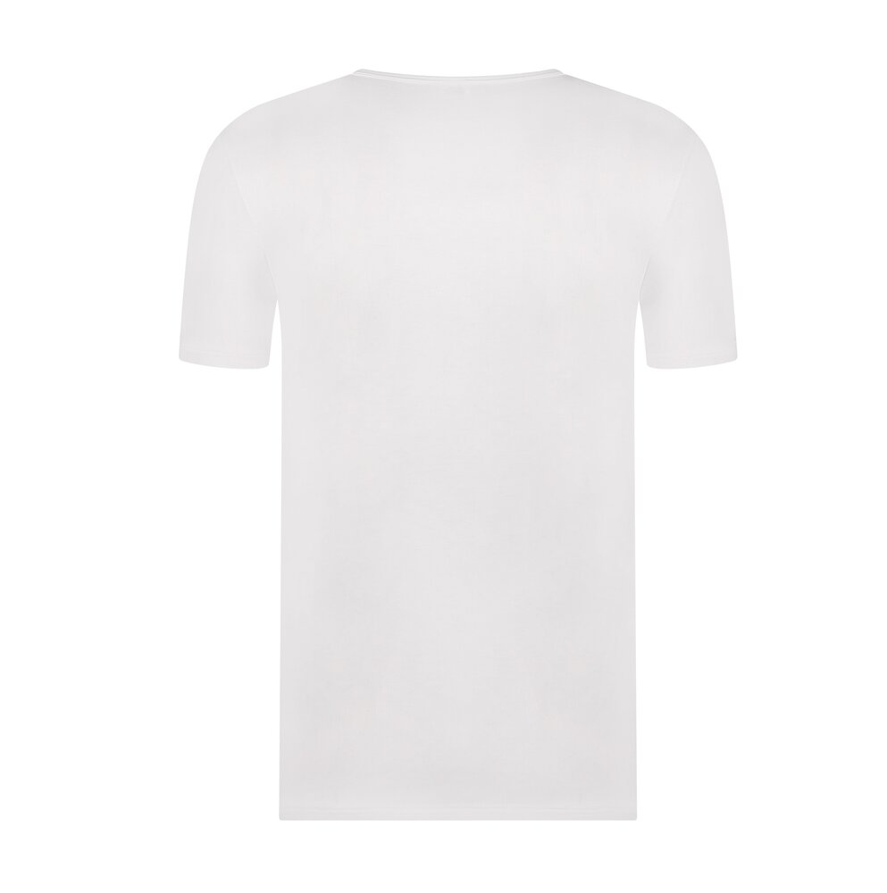 BEEREN GREEN COMFORT M181 HEREN T-SHIRT V-HALS WIT