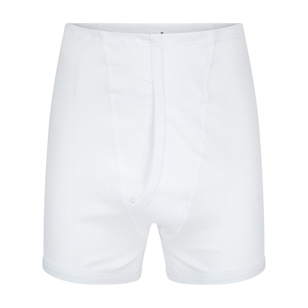 Heren sportbroek met gulp 2x2 rib 3579