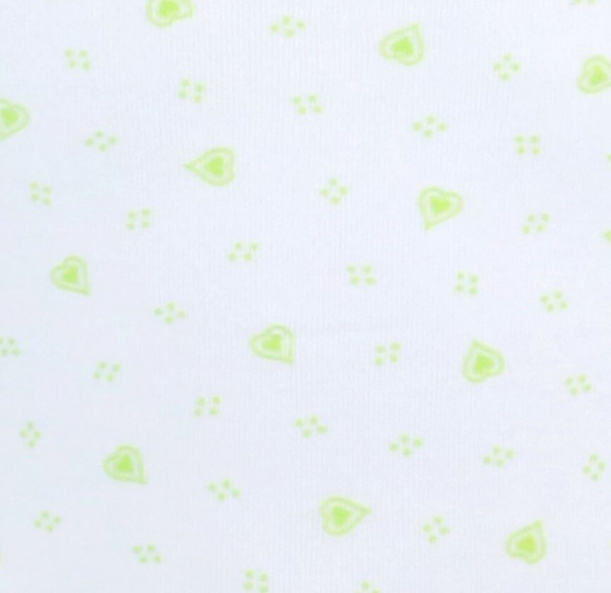 Meisjes Top Love Lime