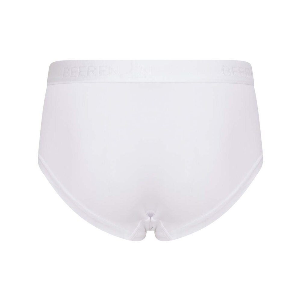 2 pack meisjes short Beeren Young (Tactel) Wit