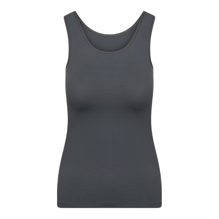 RJ Pure Color Dames hemd Donker Grijs