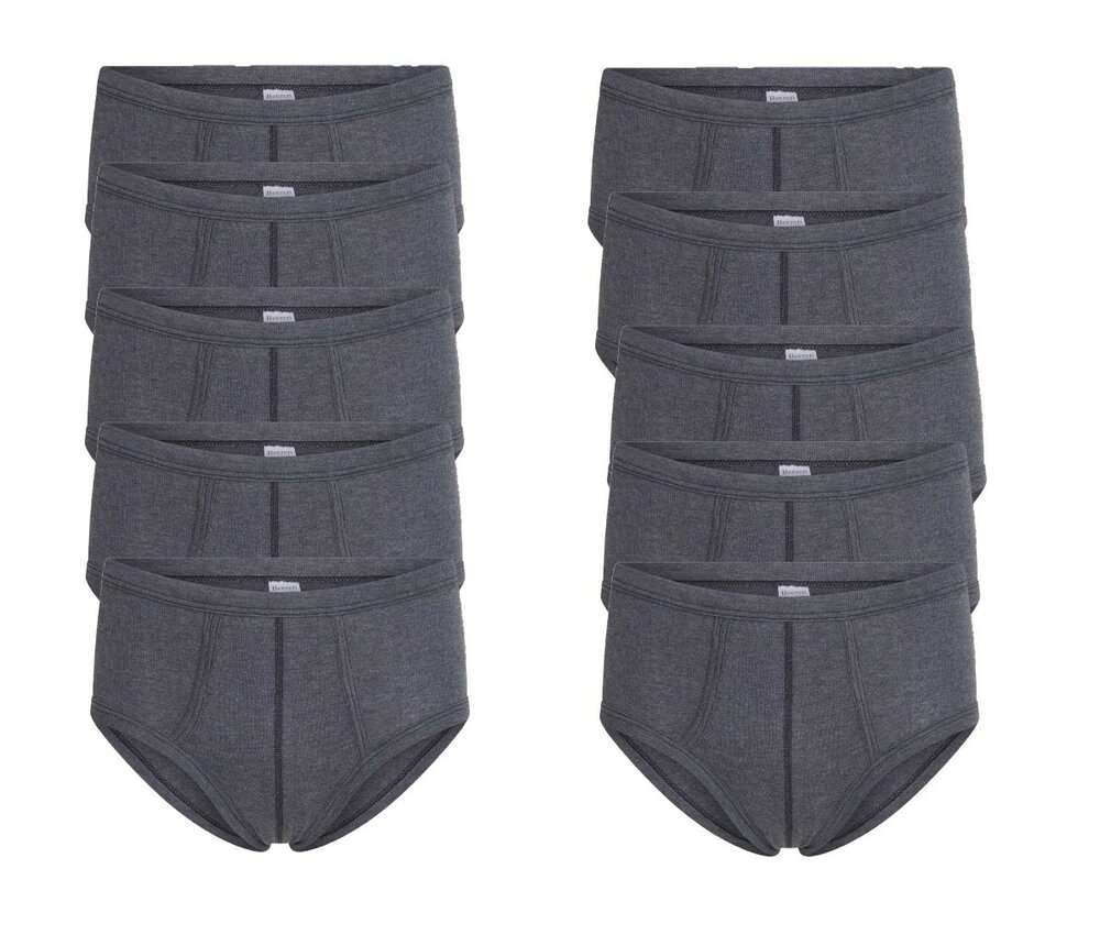 10-Pack heren slips M55 Zwart