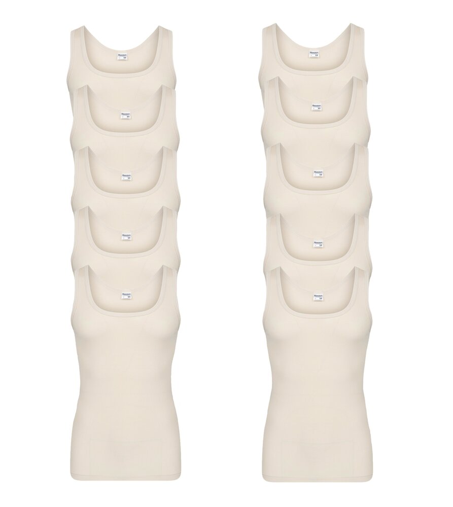 10-pack heren singlets M3000 Huid