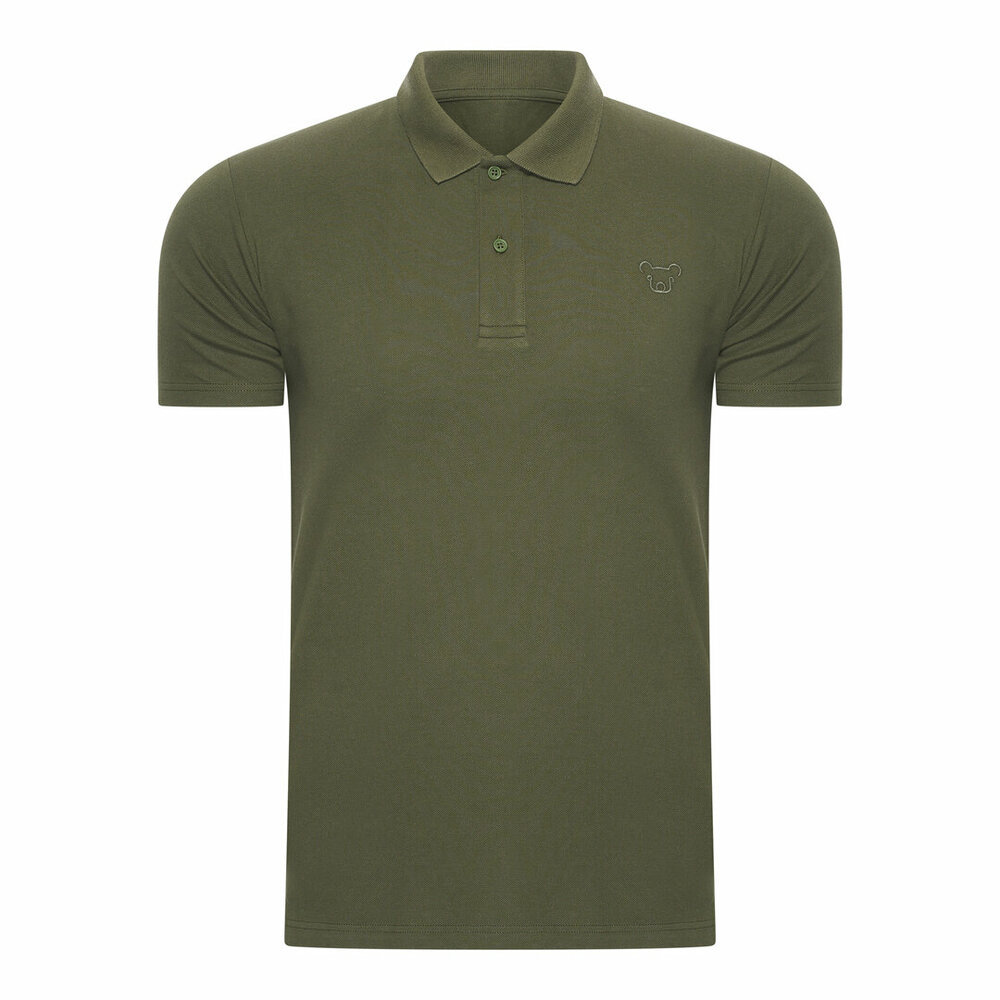 Beeren Heren Polo Izaak Pique Korte mouw Groen
