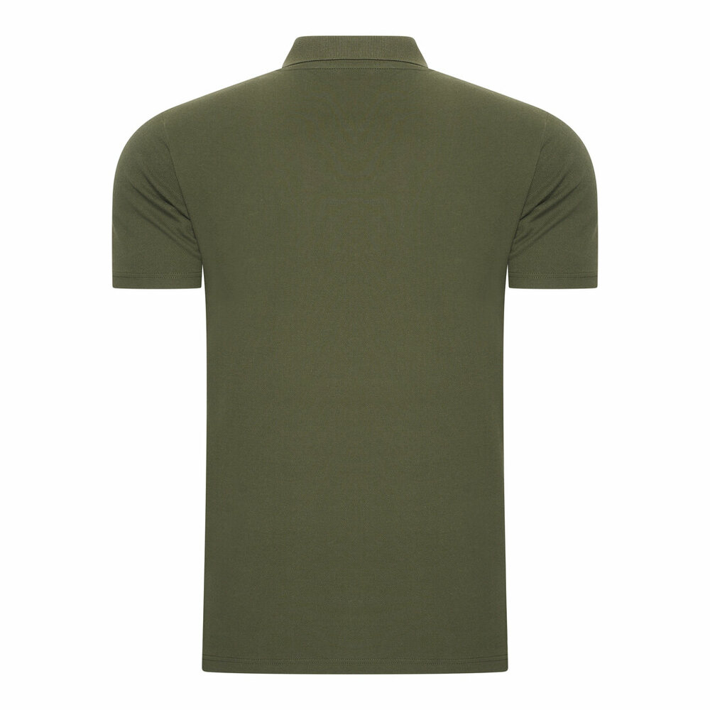 Beeren Heren Polo Izaak Pique Korte mouw Groen