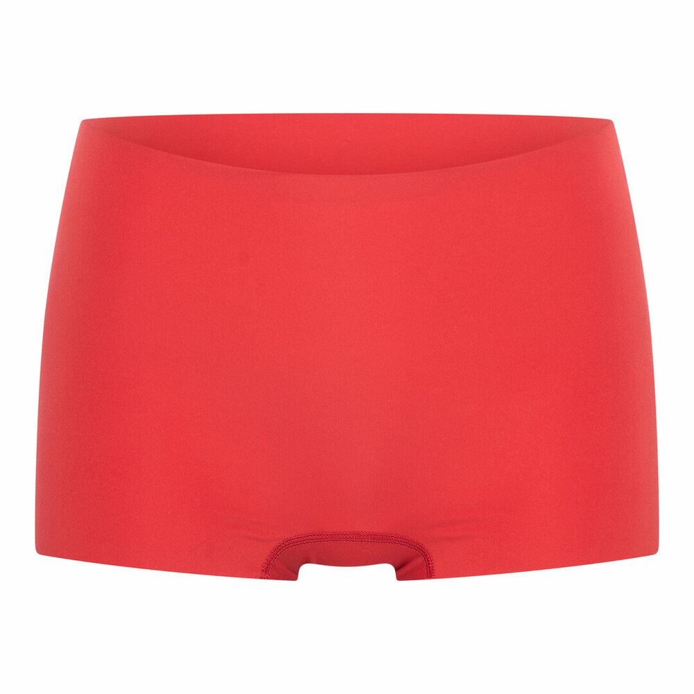 2-pack Beeren invisible dames short Laura donkerrood