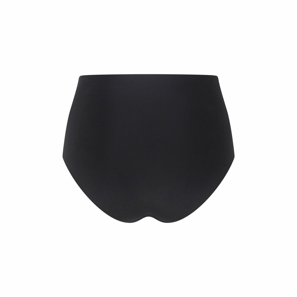 Beeren 2-pack invisible Dames maxi slip Nel zwart