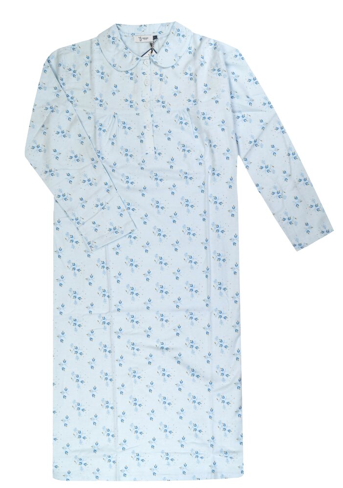 Nachthemd flanel Blue maat XL
