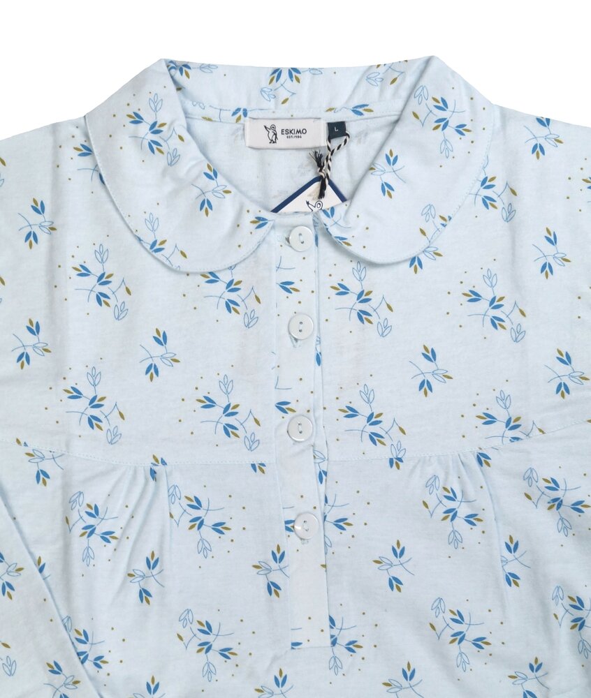 Nachthemd flanel Blue maat XL