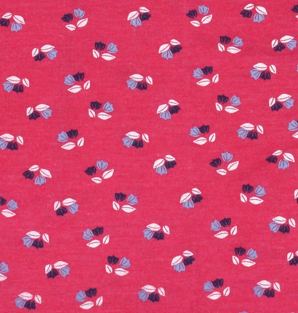 Dames pyjama Jersey met lange mouw Roze geprint
