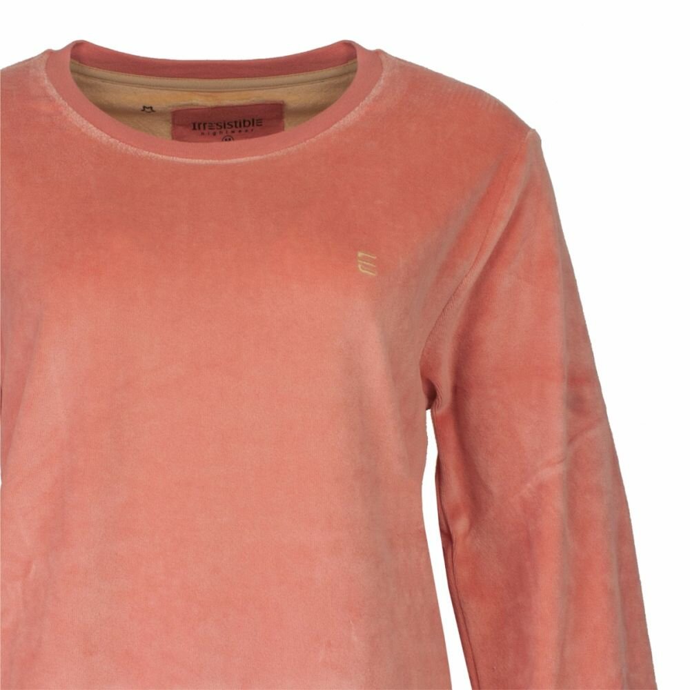 Irresistible katoen  velours dames pyjama Rosette/ Pink