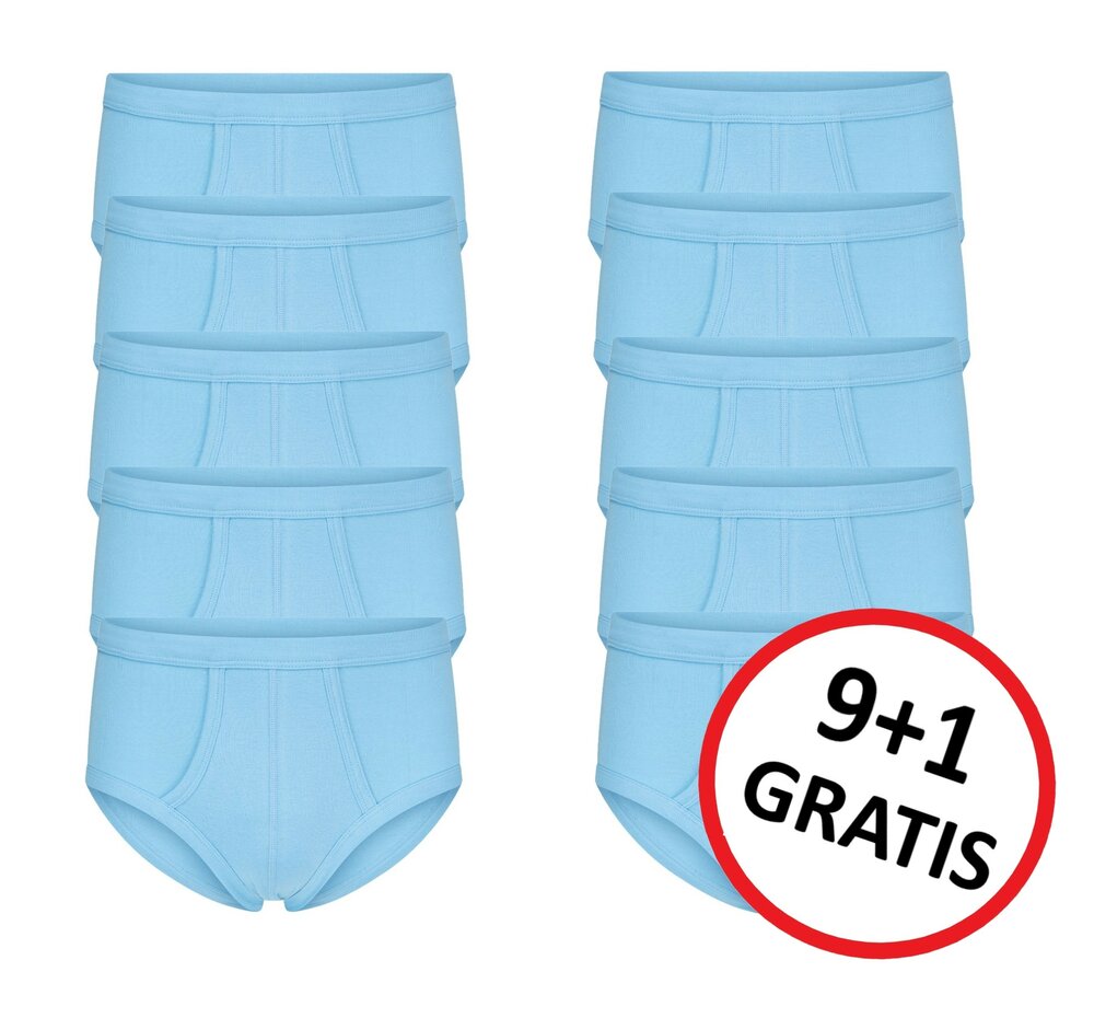9+1 GRATIS heren slips M3000 Bleu