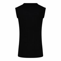 Heren mouwloos shirt met O-Hals M3000 Zwart