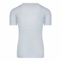 Heren T-shirt met V-hals en K.M. M3000 Wit