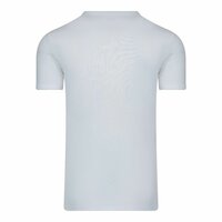 Heren T-shirt met O-hals en K.M. M3000 Wit