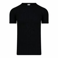 Heren T-shirt met O-hals en K.M. M3000 Zwart