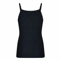 Meisjes spaghetti hemd Britney M3000 Zwart