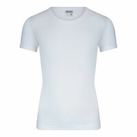 Jongens T-shirt met O-Hals en K.M. M3000 Wit