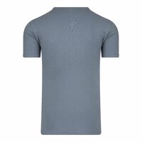 Heren T-shirt met ronde hals en K.M. M3000 Grijs