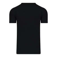 Extra lang heren T-shirt met O-Hals M3000 Zwart