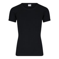 Jongens T-shirt met O-Hals en K.M. M3000 Zwart