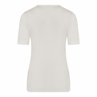 Thermo Dames shirt met met korte mouw Wolwit