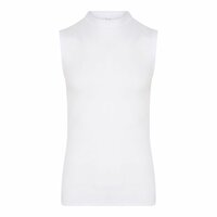 Heren mouwloos shirt O-Hals Comfort Feeling Wit