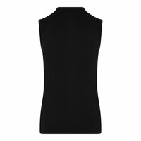 Heren mouwloos shirt O-Hals Comfort Feeling Zwart