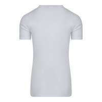 Extra lang heren T-shirt met V-hals M3000 Wit