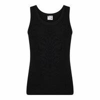 Jongens singlet Beeren Young (Tactel) Zwart