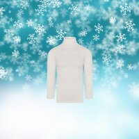 Unisex thermo colshirt met L.M. Wolwit